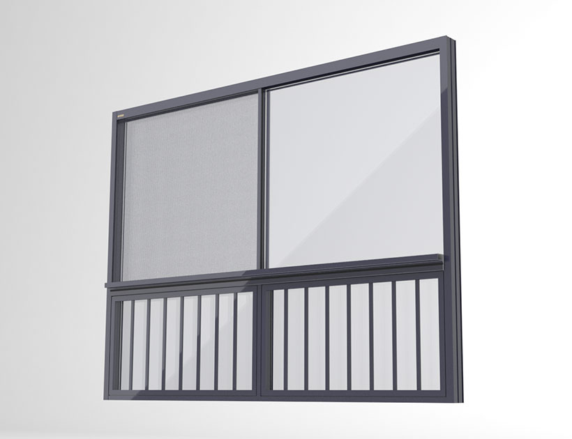 Aluminium Sliding Window 128Pro