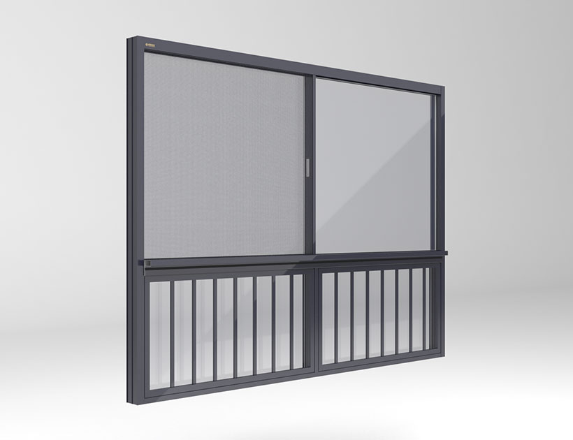 Aluminium Sliding Window 128Pro