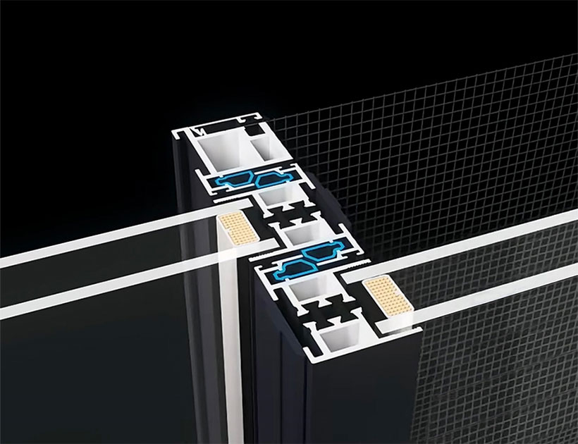 Aluminium Sliding Window 128Pro