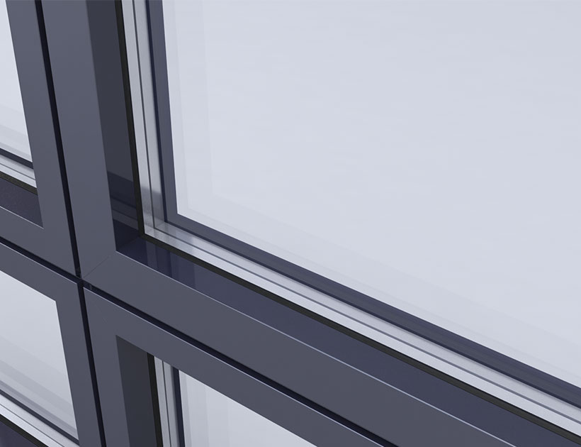 Aluminium Horizontal Sliding Window GR90C