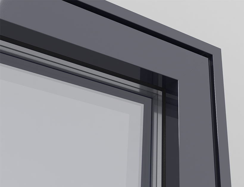 Aluminium Horizontal Sliding Window GR90C