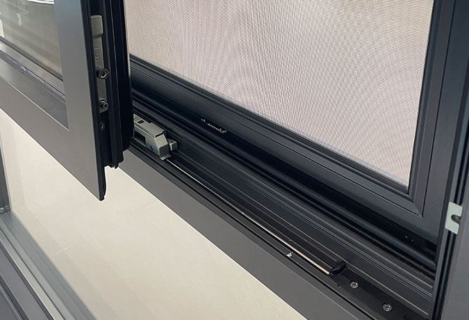 Aluminium Frame Sliding Glass Window