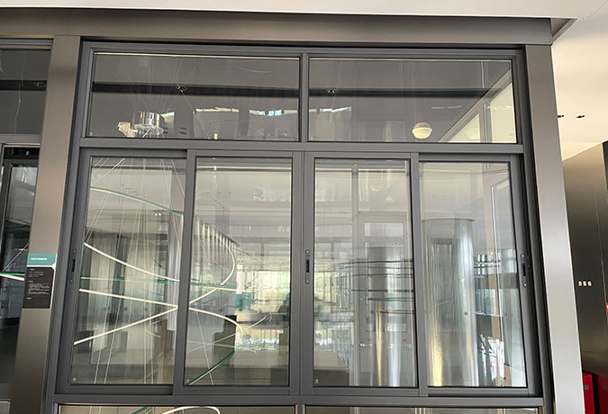 Aluminium Powder Coated Sliding Windows