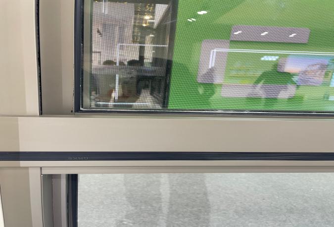 Aluminium Powder Coated Sliding Window