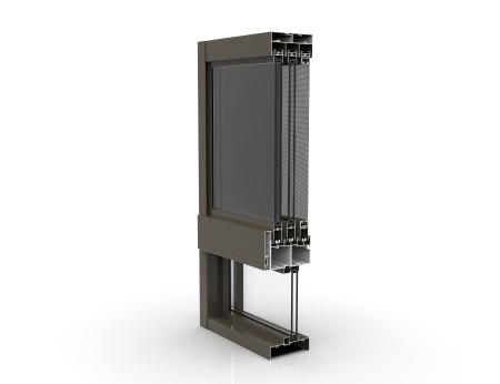 Aluminium Sliding Window with Mosquito Net 116