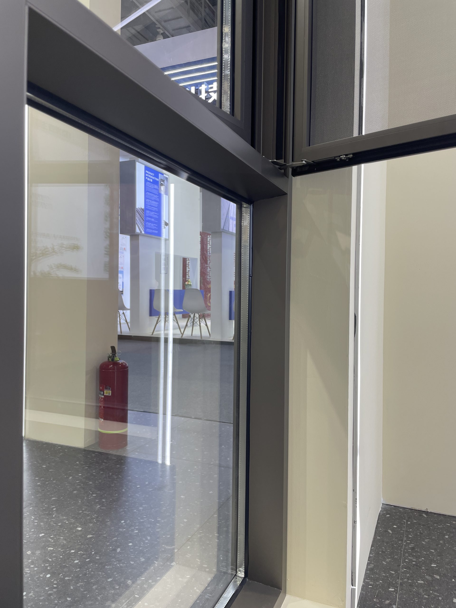 Black Aluminium Casement Window