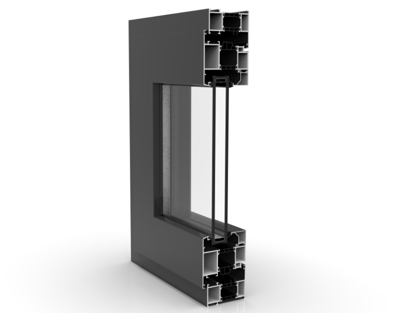 Insulated Aluminium Side Hung Window K80