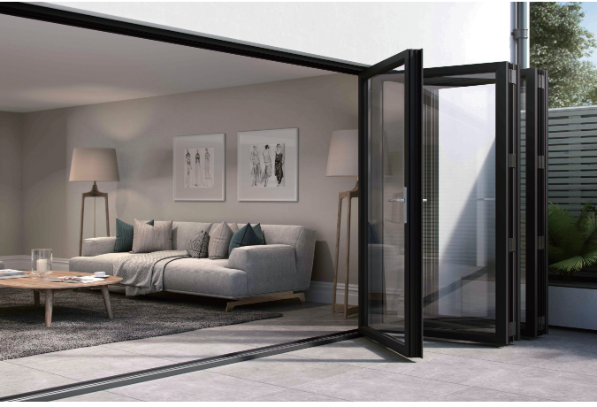 Aluminium Bifold Exterior Door