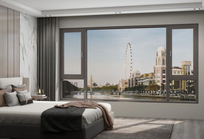 Aluminium Flush Casement Windows