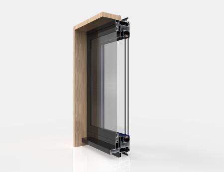 Aluminium Awing Window AUS-AW55