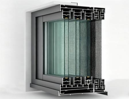 Aluminium Sliding Door AUS-SD100