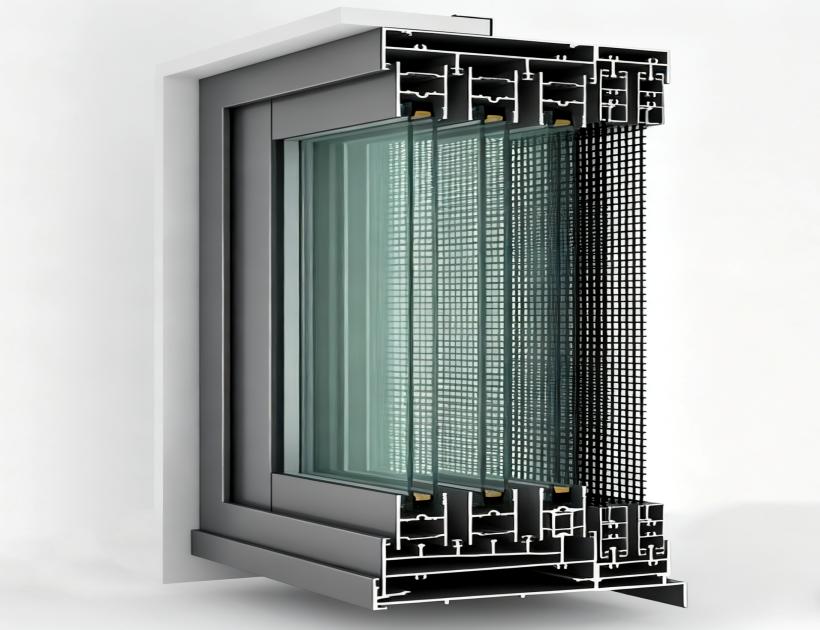 Aluminium Sliding Door AUS-SD100