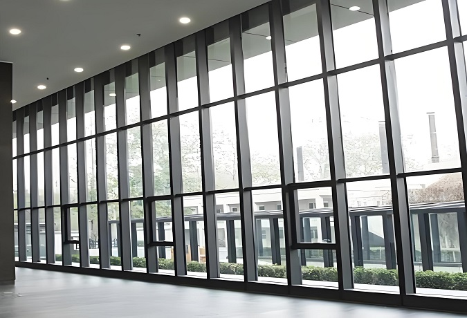 Exposed Frame Glass Curtain Wall
