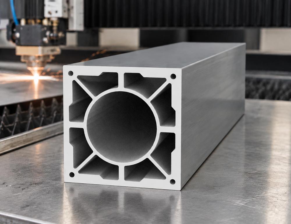 Industrial aluminium gantry profile for laser cutting machinery